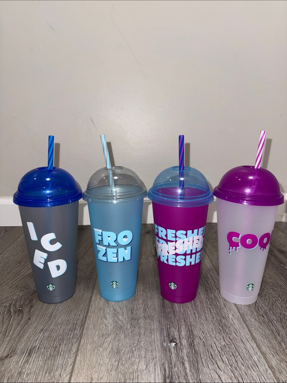 Starbucks Reusable Cold Cups with Dome Lids